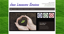 Desktop Screenshot of janolawncare.com